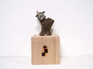 【予約販売】「千鹿頭」リング(純銀)